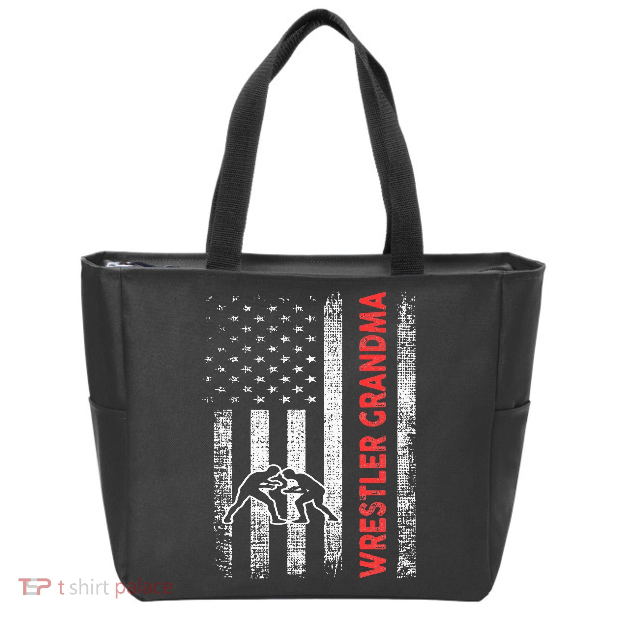 Wrestling Grandma Tote Bag