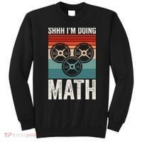 Weightlifting Gym Workout Lover Shhh Im Doing Math Sweatshirt thumb 0