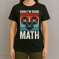 Weightlifting Gym Workout Lover Shhh Im Doing Math T-Shirt thumb 4