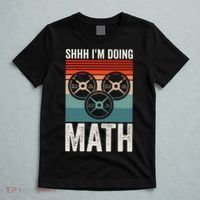 Weightlifting Gym Workout Lover Shhh Im Doing Math T-Shirt thumb 5