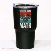 Weightlifting Gym Workout Lover Shhh Im Doing Math Tumbler thumb 0