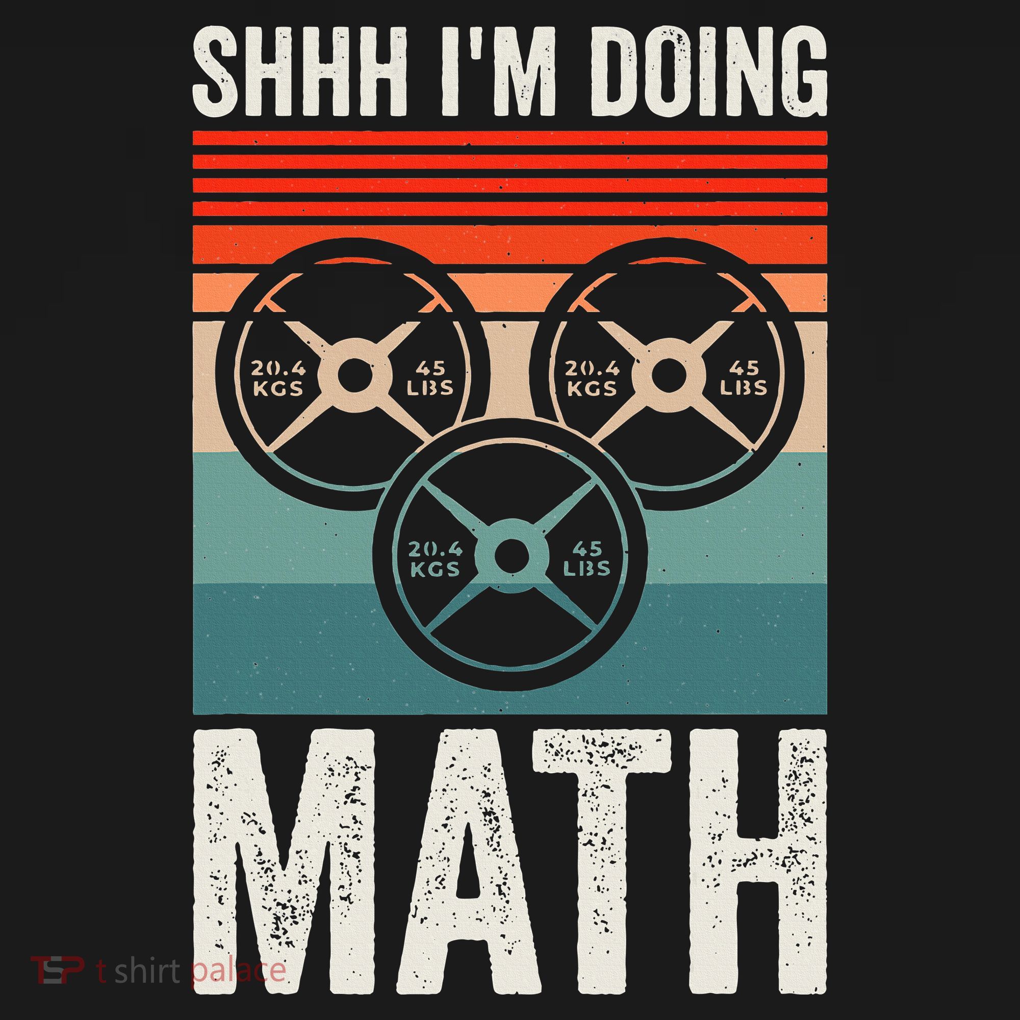 Weightlifting Gym Workout Lover Shhh Im Doing Math Toddler Hoodie