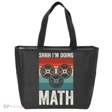 Weightlifting Gym Workout Lover Shhh Im Doing Math Tote Bag
