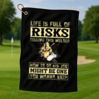 Welding Gear Welder Golf Towel thumb 1