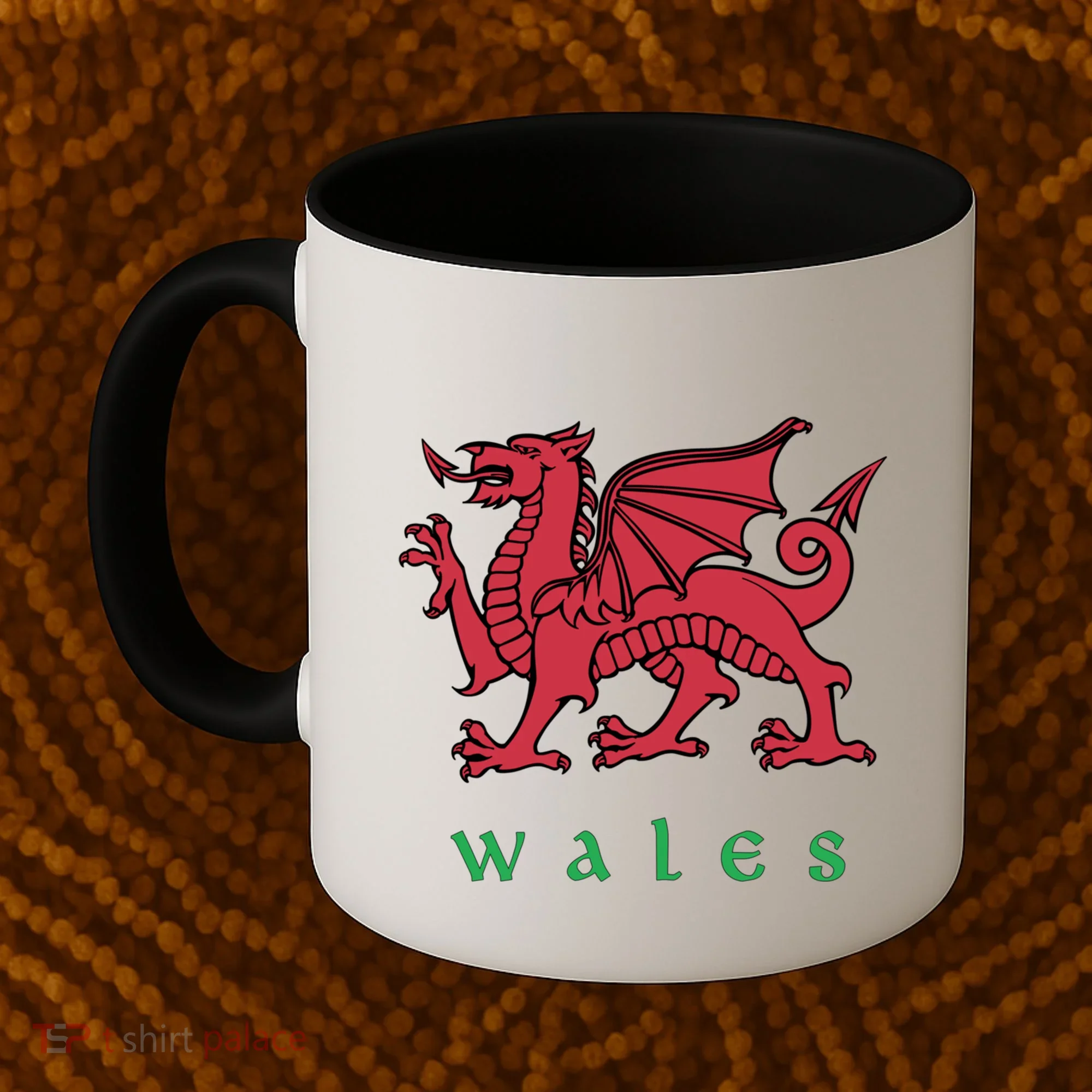 Wales Gift Welsh Red Dragon Cymru Coffee Mug