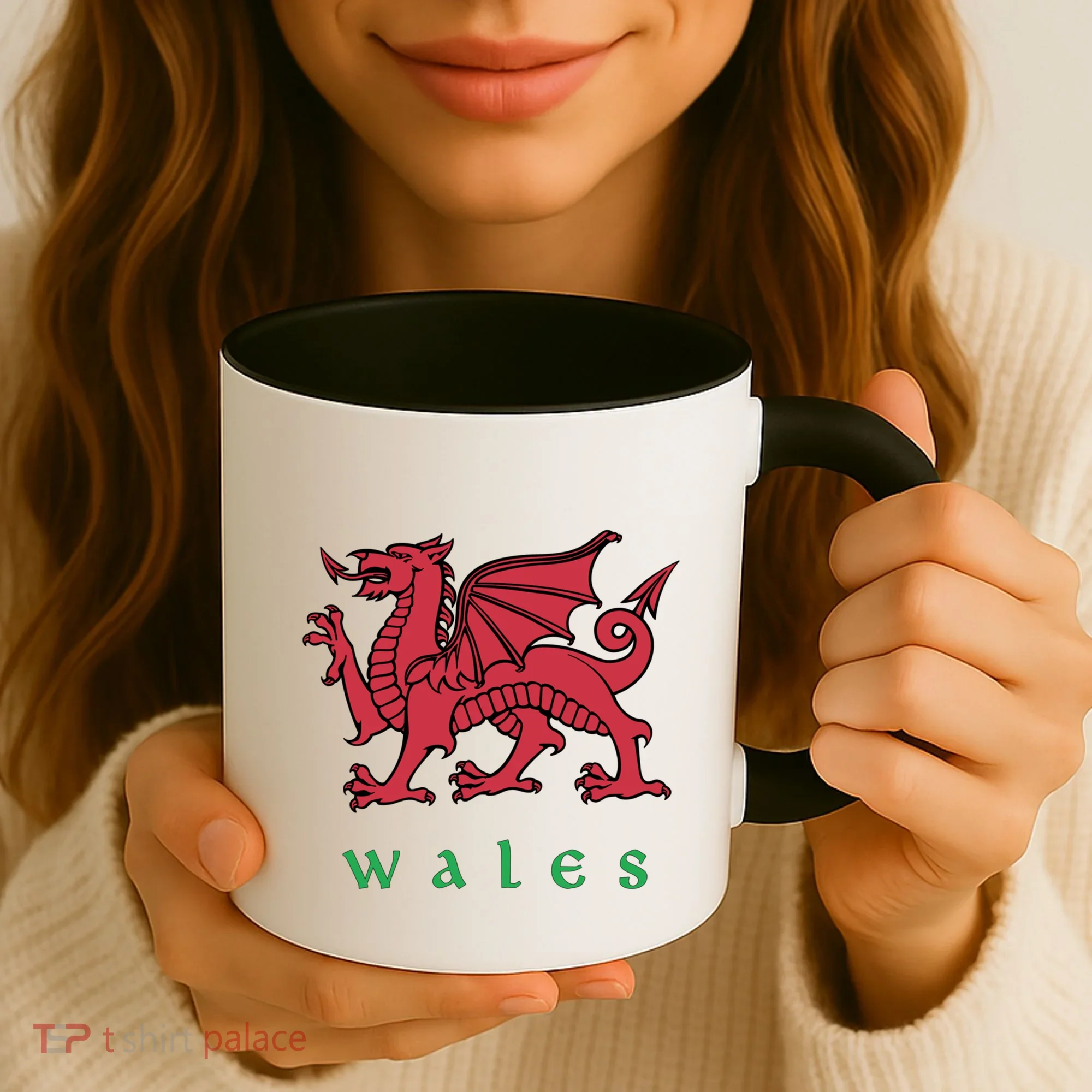 Wales Gift Welsh Red Dragon Cymru Coffee Mug