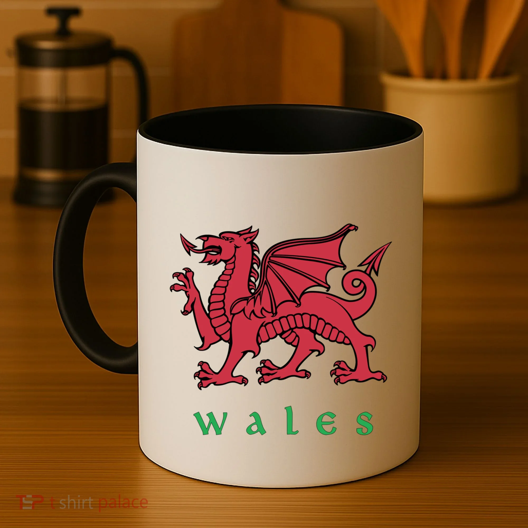 Wales Gift Welsh Red Dragon Cymru Coffee Mug