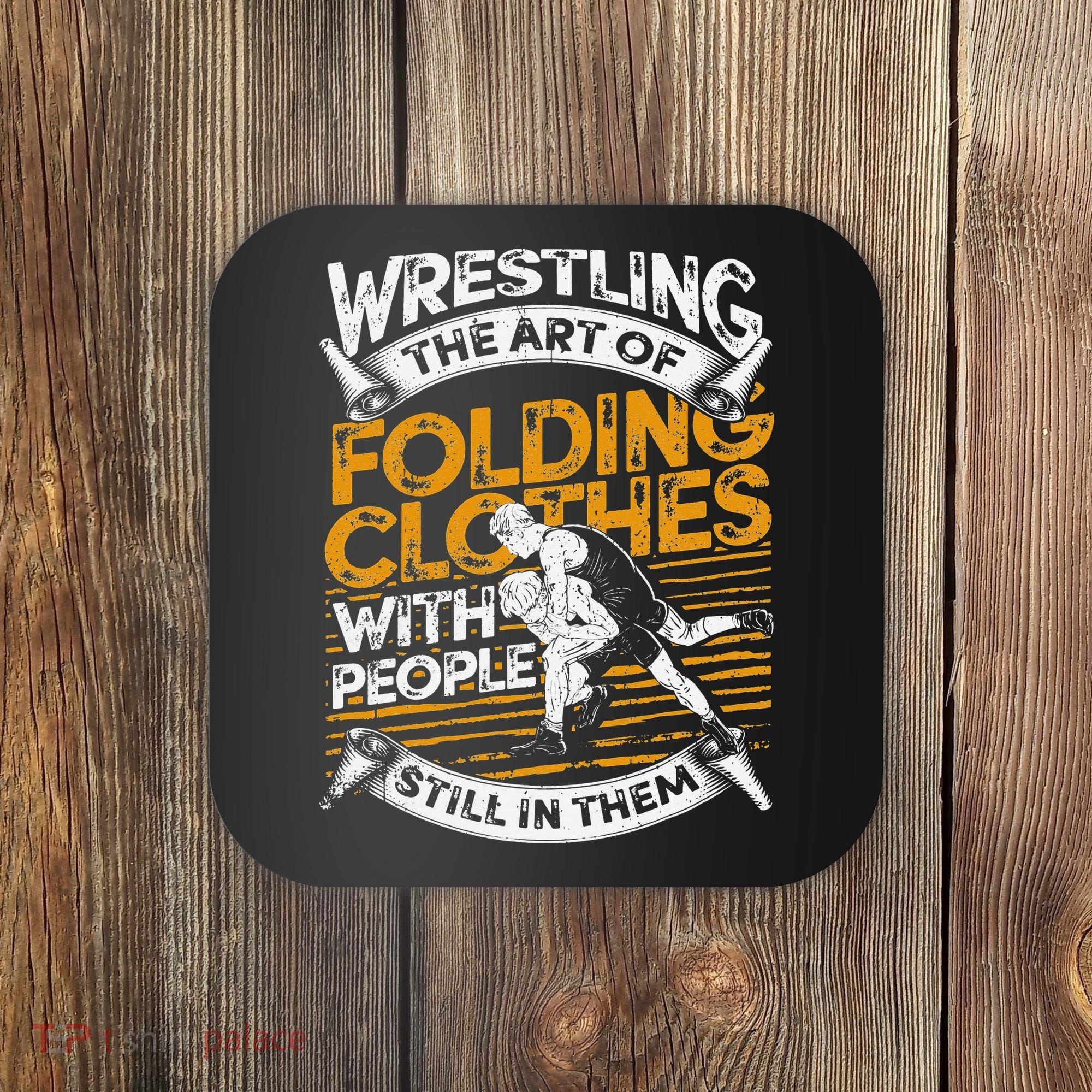 Wrestling Gifts  Wrestlers Wrestle Coach Boys  Coaster