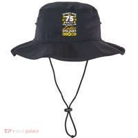What Has 75 Balls And Keeps The Ladies Smiling Bucket Hat thumb 0
