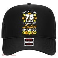 What Has 75 Balls And Keeps The Ladies Smiling Hat thumb 0