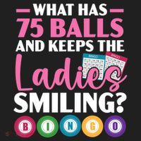 What Has 75 Balls And Keeps The Ladies Smiling Bingo Player Tumbler thumb 3