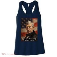 William Harrison 9th President Of The United States Portrait Women's Tank Top thumb 0