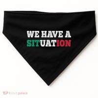 We Have A Situation New Jersey Garden Nj Shore USA-Made Doggie Bandana thumb 0