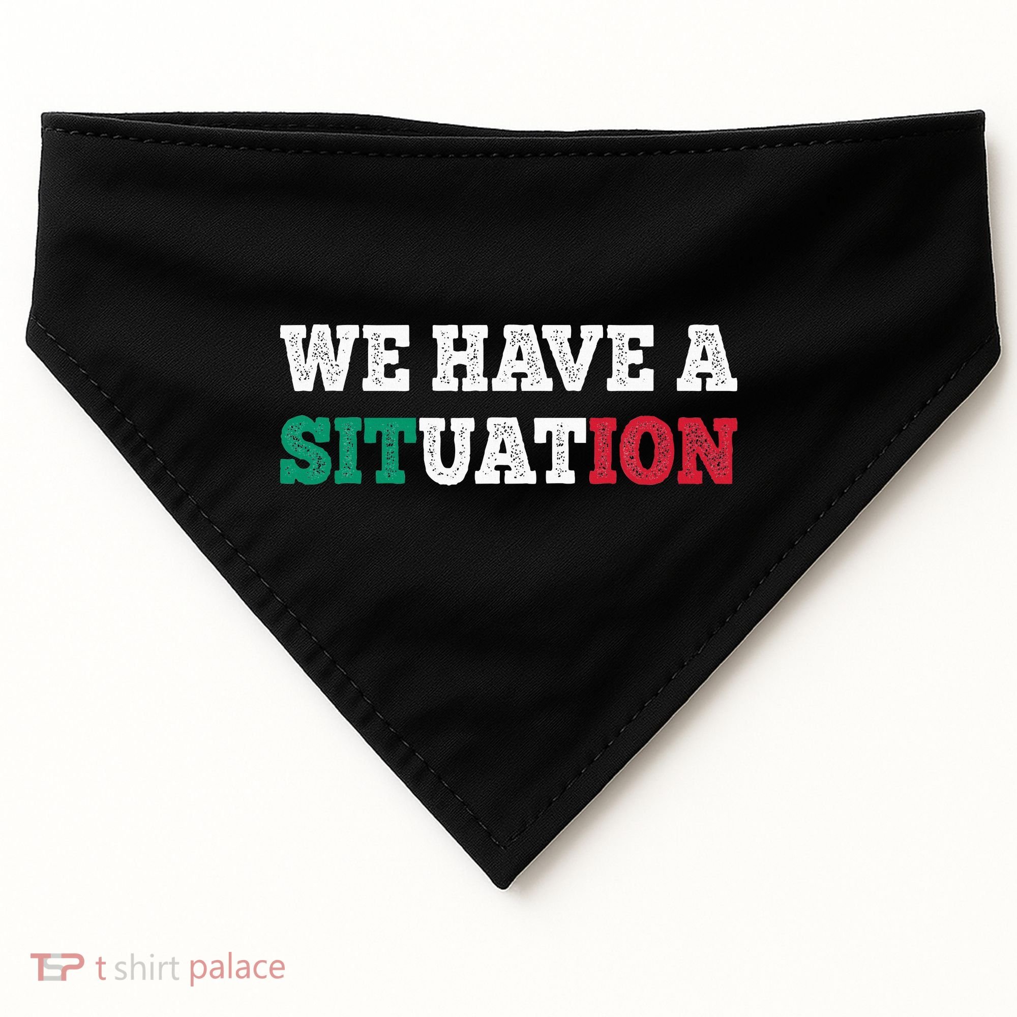 We Have A Situation New Jersey Garden Nj Shore USA-Made Doggie Bandana