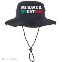We Have A Situation New Jersey Garden Nj Shore Bucket Hat thumb 0
