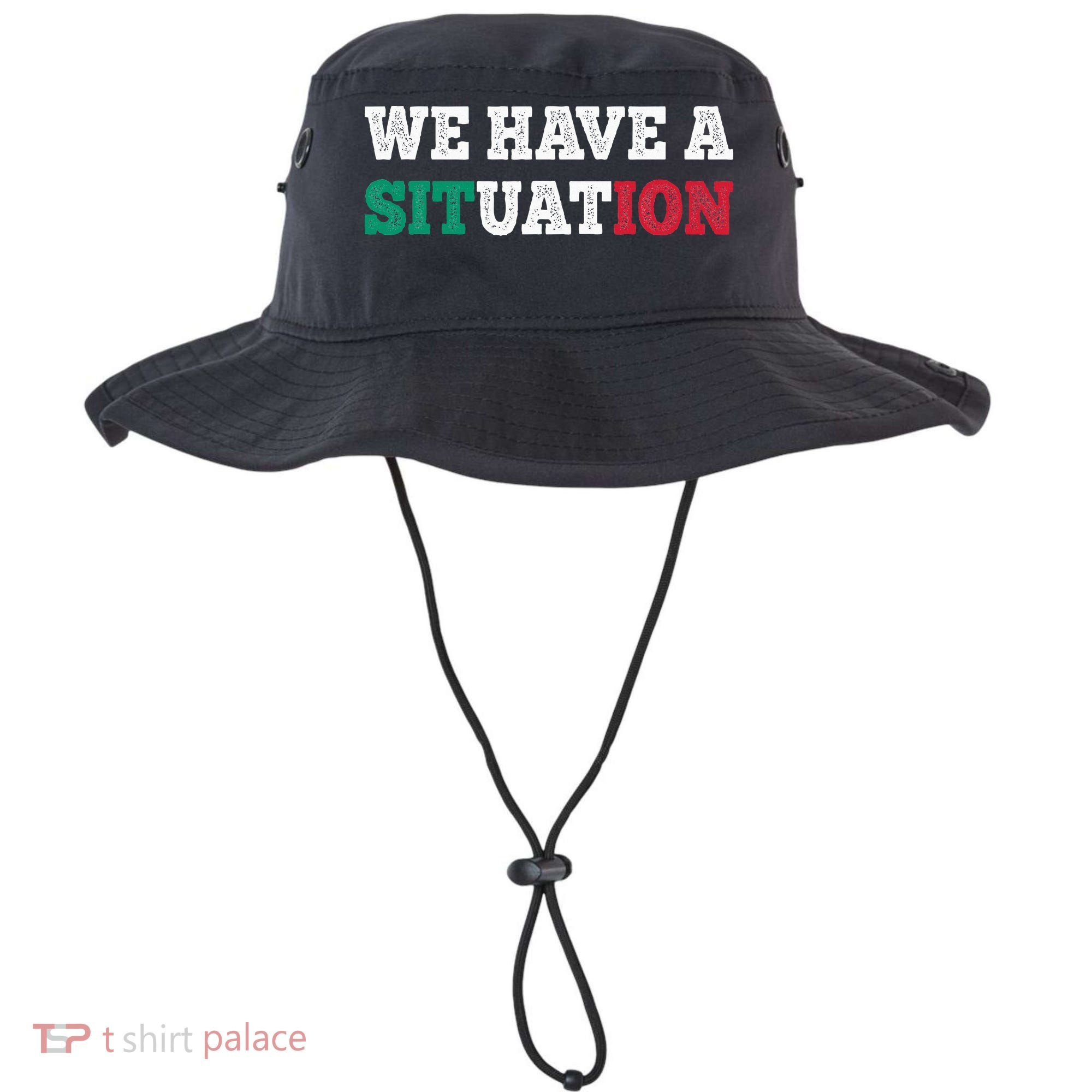 We Have A Situation New Jersey Garden Nj Shore Bucket Hat