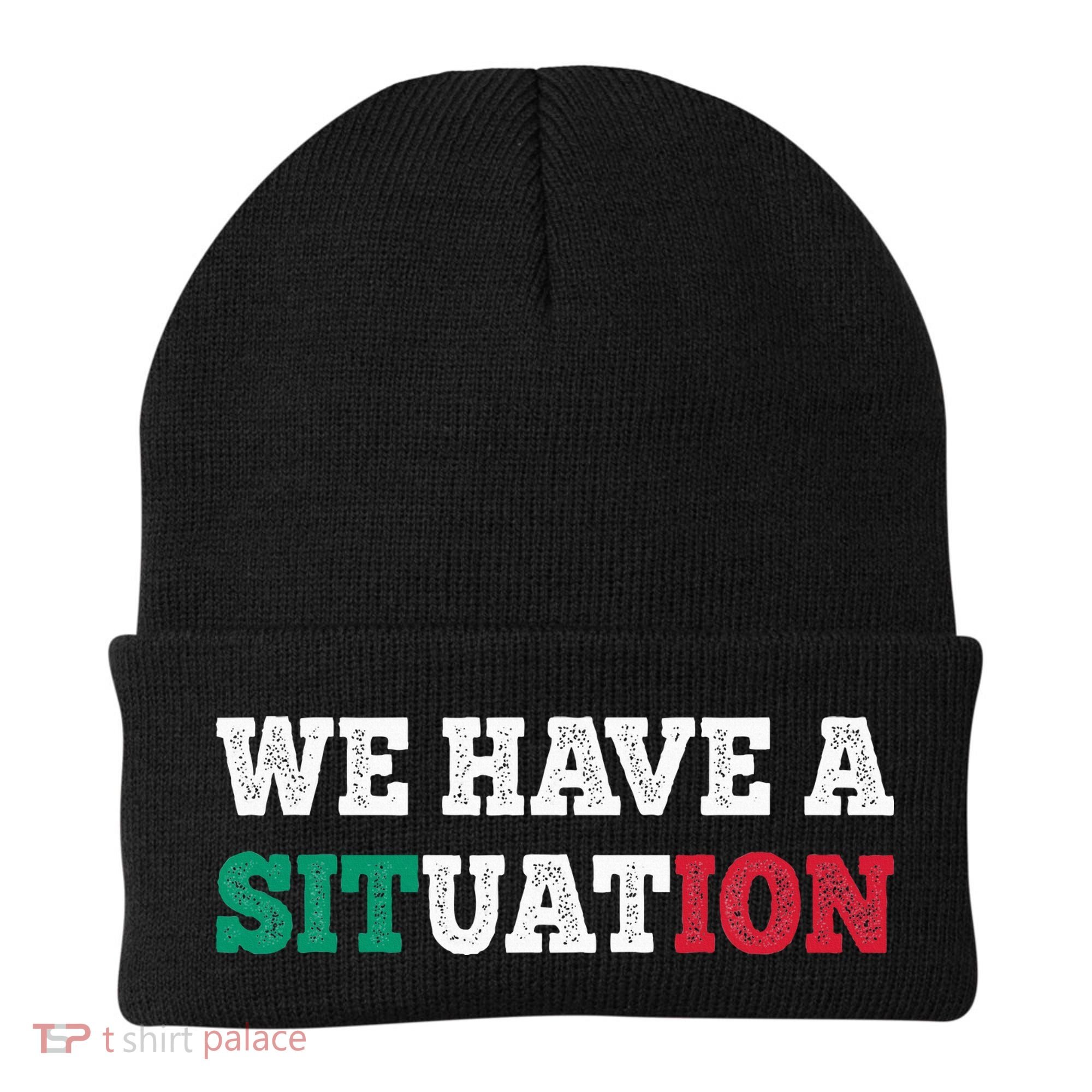 We Have A Situation New Jersey Garden Nj Shore Beanie