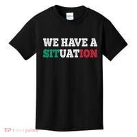 We Have A Situation New Jersey Garden Nj Shore Kids T-Shirt thumb 0