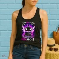 Why Hex A Little When U Can Hex Alotl Axolotl Halloween  Women's Tank Top thumb 2