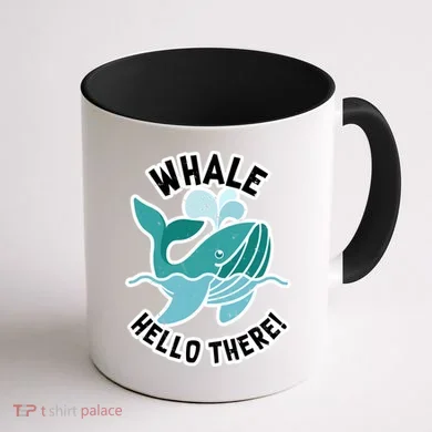 Whale Hello There Coffee Mug back