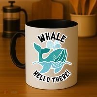 Whale Hello There Coffee Mug thumb 4