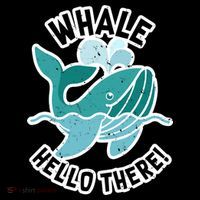 Whale Hello There Ornament thumb 1