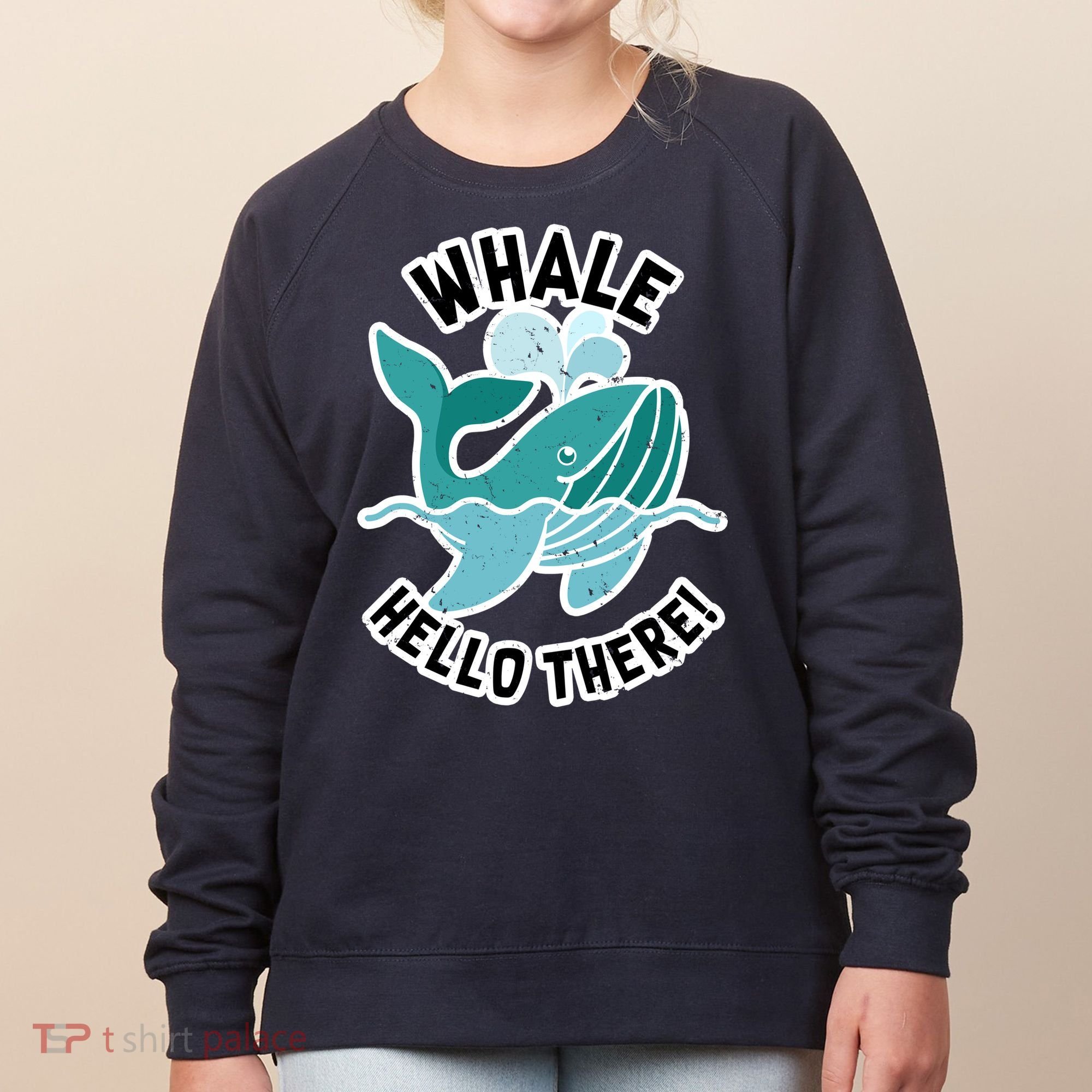 Whale Hello There Women's Sweatshirt