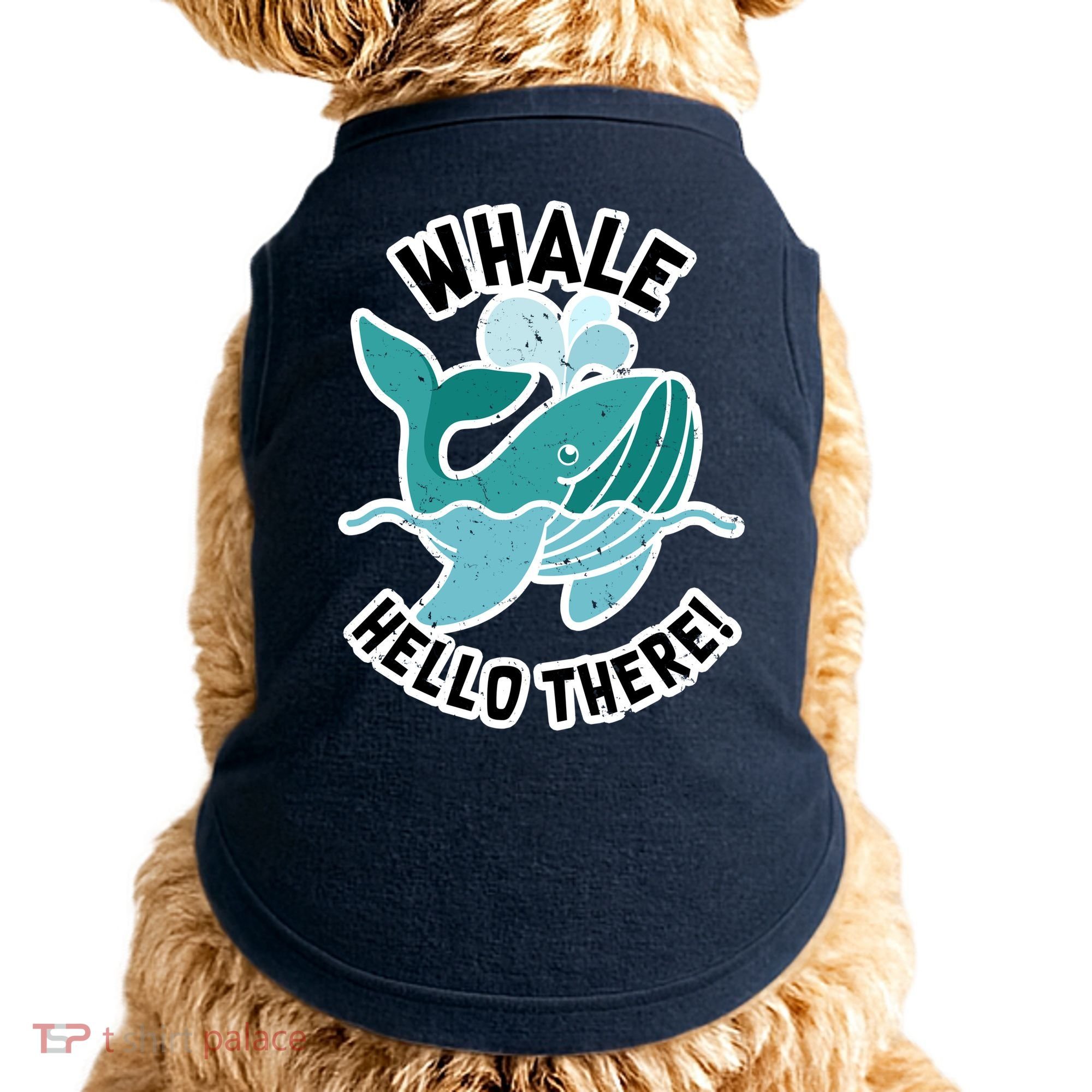 Whale Hello There Doggie Tank