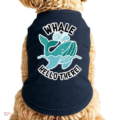 Whale Hello There Doggie Tank