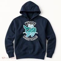 Whale Hello There Hoodie thumb 0