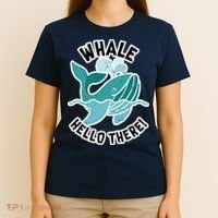 Whale Hello There T-Shirt thumb 4