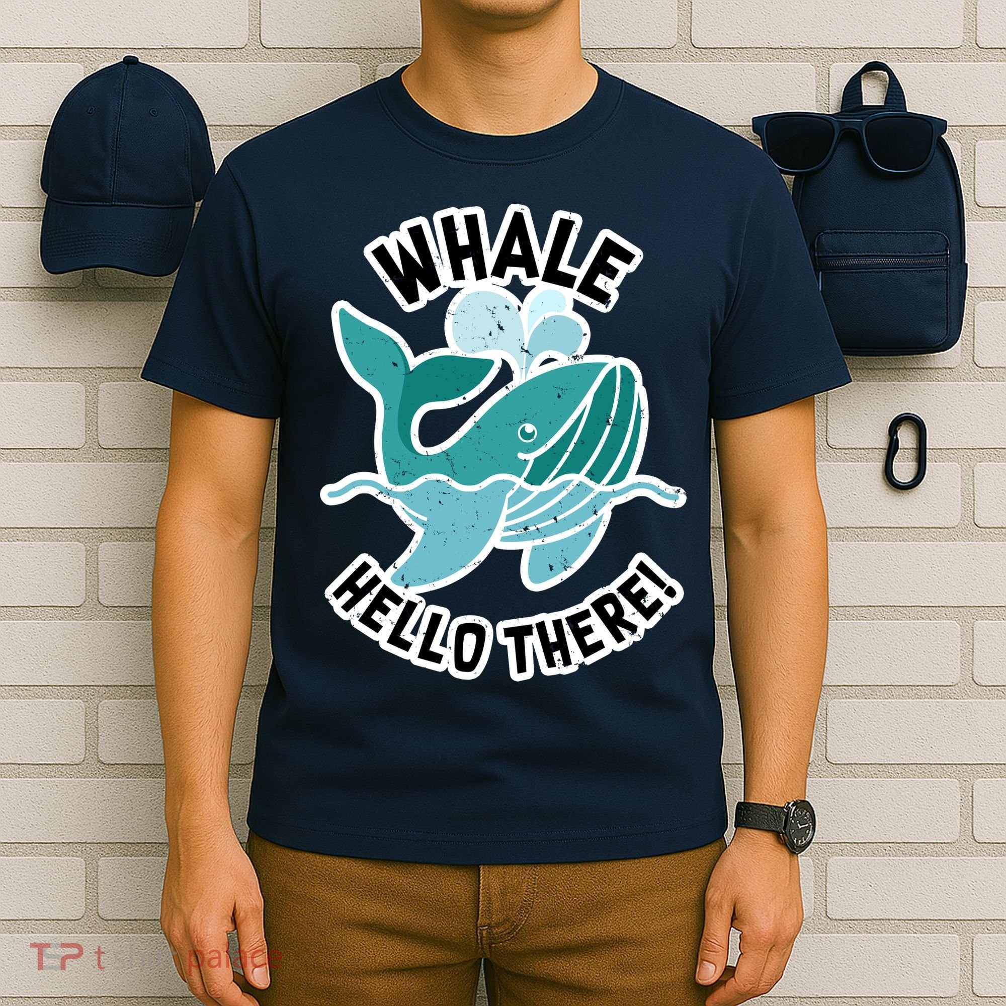 Whale Hello There T-Shirt