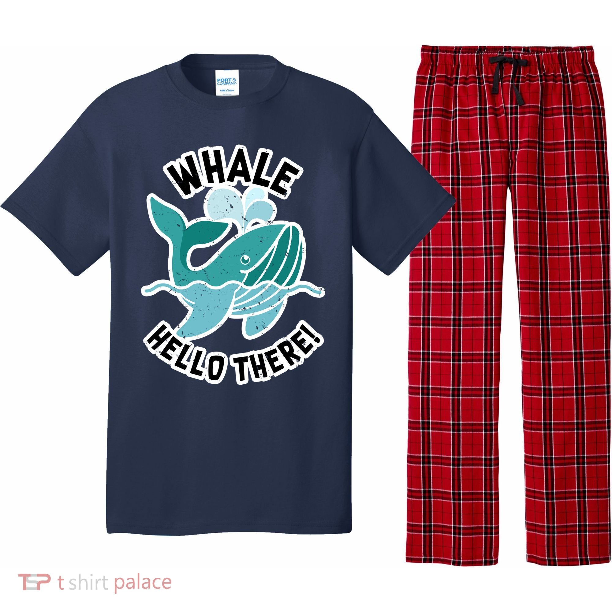 Whale Hello There Pajama Set