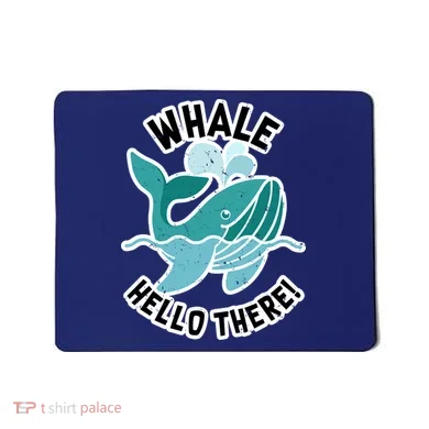 Whale Hello There Mousepad