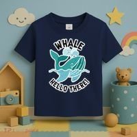 Whale Hello There Toddler T-Shirt thumb 3