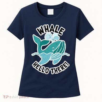 Whale Hello There Women's T-Shirt