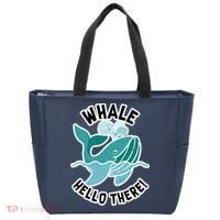 Whale Hello There Tote Bag thumb 0