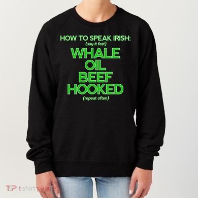 Whale Oil Beef Hooked Women's Sweatshirt