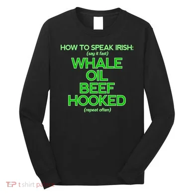Whale Oil Beef Hooked Long Sleeve Shirt