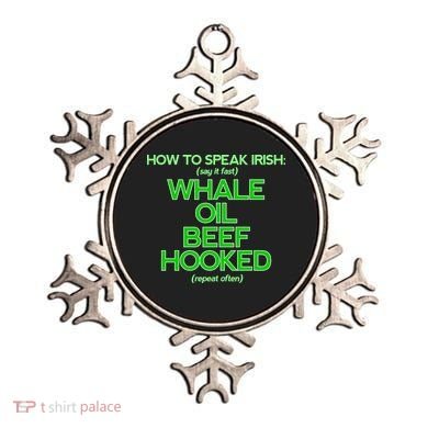 Whale Oil Beef Hooked Ornament