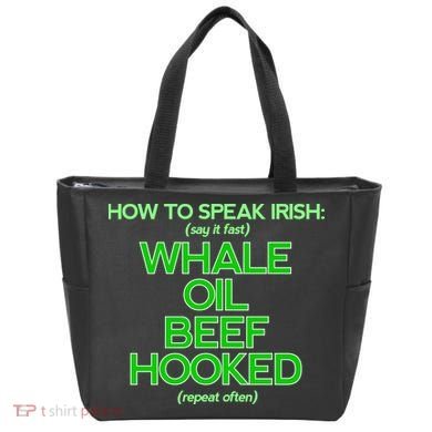 Whale Oil Beef Hooked Tote Bag