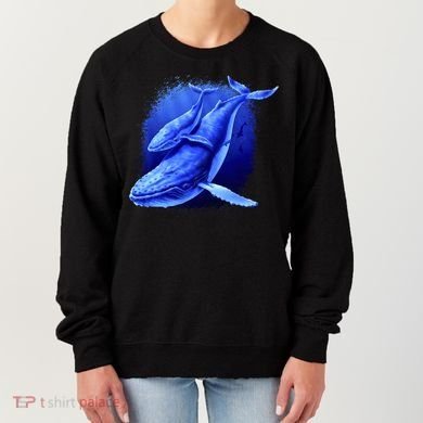 Whale Song of the Deep Women's Sweatshirt