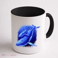 Whale Song of the Deep Coffee Mug thumb 1