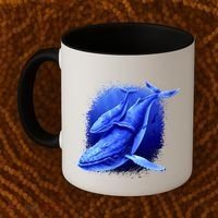 Whale Song of the Deep Coffee Mug thumb 2