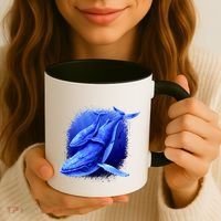 Whale Song of the Deep Coffee Mug thumb 3