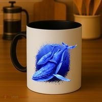 Whale Song of the Deep Coffee Mug thumb 4
