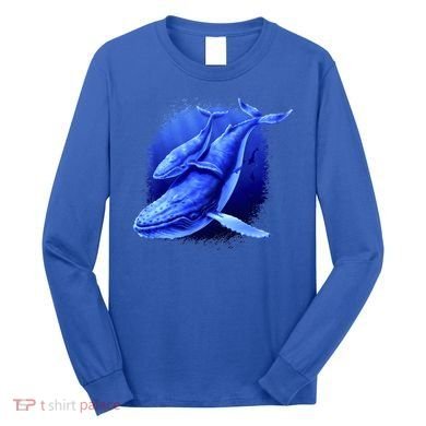 Whale Song of the Deep Long Sleeve Shirt