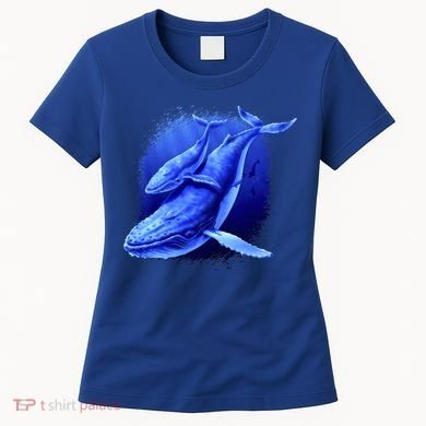 Whale Song of the Deep Women's T-Shirt