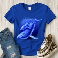 Whale Song of the Deep Women's T-Shirt thumb 3