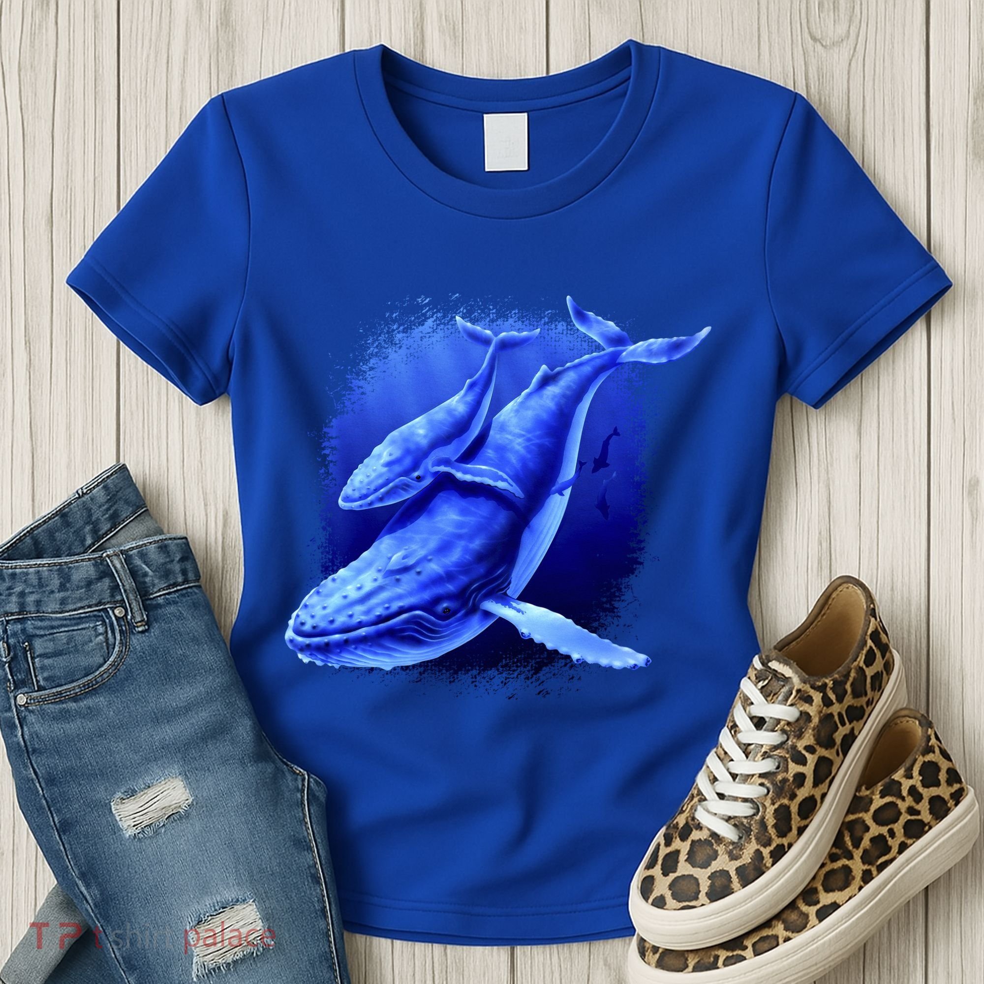 Whale Song of the Deep Women's T-Shirt